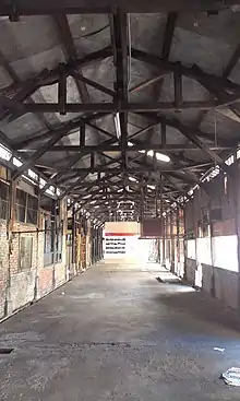 修復前之土庫第一市場木造建築