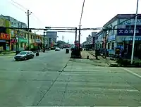 夏张镇街头