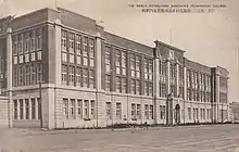 旧明信片上的满洲教育专门学校，即今北校区主楼