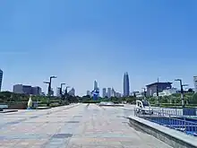 位於市中心的泉城廣場