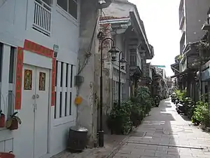 台南北勢街的街屋