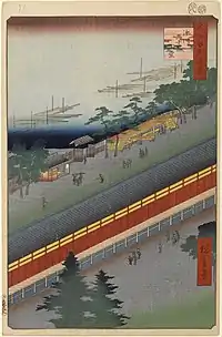 72. 深川三十三間堂（現在的江東區富岡2丁目付近）