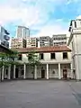 前香港水警總部主樓（現已改作酒店後花園）