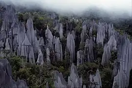 阿比山北側的石林