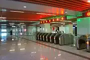 西站厅内部