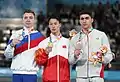 鞍马: Sergei Naidin, 尹德行, Reza Bohloulzadeh