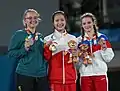 女子: Jessica Pickering, 范心怡, Vera Beliankina