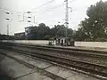 车站站台及岗亭