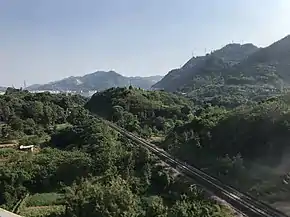 车站附近的小西铁路