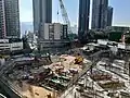地基開始成形，2020年12月