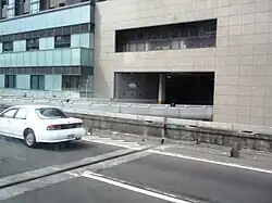 臺北轉運站與市民大道高架道路西行車道的銜接出口匝道