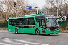 北京公交为中关村第二小学科学城北区分校开行的通学定制公交（2024年）
