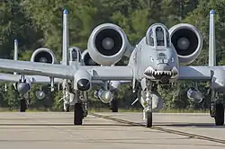 穆迪空軍基地的天際線