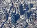 Cornhill from the air