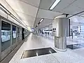 2號月台（機場快綫往香港方向，2022年5月）