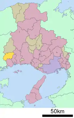 赤穗郡範圍