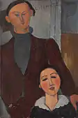 阿梅代奥·莫迪利亚尼《雅克和貝爾特​​·利普奇茨（英语：）》， 1916年