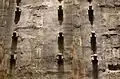 纪念馆中的管道残骸