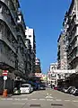 鴨寮街，近黃竹街的路段（2016年2月）
