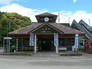 甲浦站外貌，2010年5月26日攝