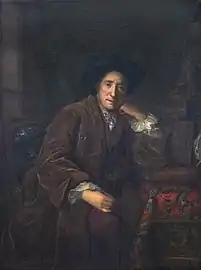Christian Seybold, Autoportrait.