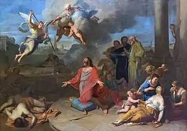 Template:Lien, David en prière obtient la cessation de la peste.