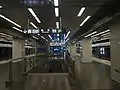 10号线站台与8号线站台换乘楼梯入口（2010年5月摄）