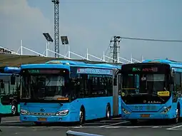 2017年138路和126路在蚌埠南站