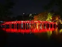 栖旭桥夜景