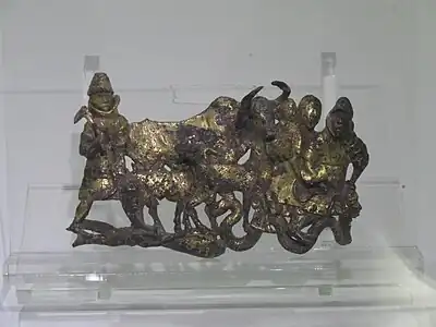 鎏金掳掠扣饰