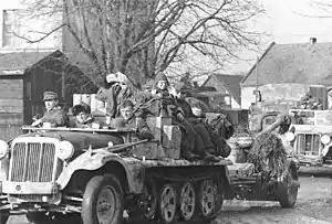 1945年2月，德軍撤離布雷斯勞