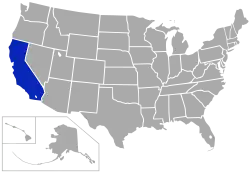 加州大学体育学会 locations