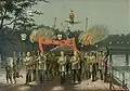 荷蘭畫師描繪的爪哇華人慶祝元宵節（印尼語：）的畫面，畫於1883至1889年間