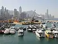 在銅鑼灣避風塘海床雙管隧道（2014年12月）