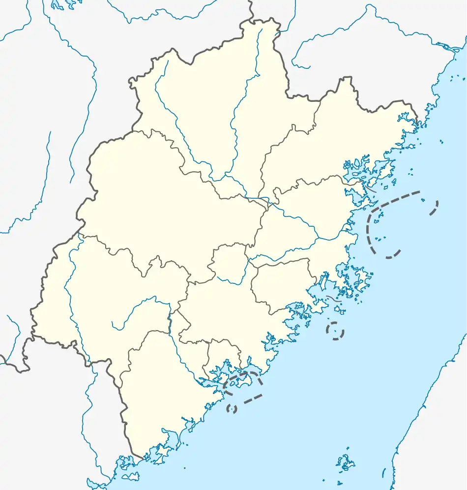 淮安大桥在福建的位置