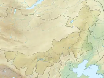 孟家段水库在内蒙古的位置