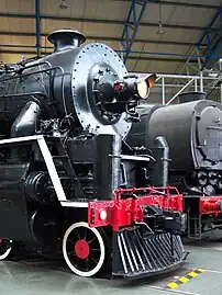 中国KF型蒸汽机车 编号No. 607