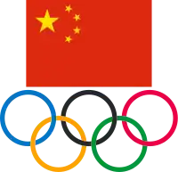 中國奧會會旗