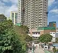 興建中之青荷樓基座（2023年2月）