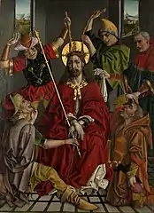 加冕与荆棘和虐待，Maestro de la Sisla，1450~1510