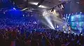 哥倫比亞的一間福音派教會。演奏現代風格的宗教音樂以及較自由的禮儀是福音派宗教儀式的重要特點