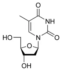 胸苷的结构
