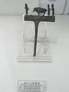 四人一牛铜啄