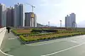 位於天台的綠色緩跑徑到2014年12月才對外開放