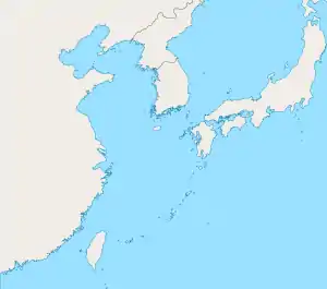 雞母塢塭在中国东海的位置