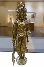 唐代十一面观音菩薩像 - 德国柏林民族博物馆