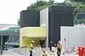 進行最後工程的A1出口（2016年7月）