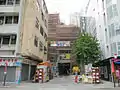 利東站A1出口工程（2015年3月）