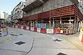 宋皇臺站B出口工地（2017年10月）