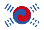 朝鮮國國旗（1888年－1893年）